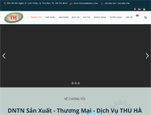 Tablet Screenshot of dntnthuha.com